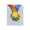 Picture of Rainbow Hands _GroupedProduct_Rectangle_Portrait_Unframed_Print_Only_