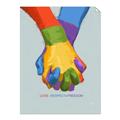 Picture of Rainbow Hands _GroupedProduct_Rectangle_Portrait_Unframed_Print_Only_