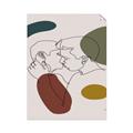 Picture of Line drawn Kiss I _GroupedProduct_Rectangle_Portrait_Unframed_Print_Only_