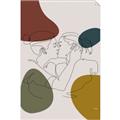 Picture of Line drawn Kiss II _GroupedProduct_Rectangle_Portrait_Unframed_Print_Only_