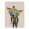 Picture of Two girls with rainbow flag II _GroupedProduct_Rectangle_Portrait_Unframed_Print_Only_