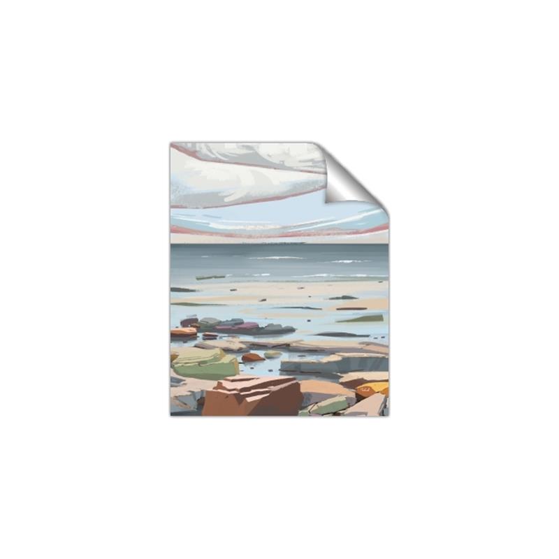 Picture of Coastal Feel II _GroupedProduct_Rectangle_Portrait_Unframed_Print_Only_