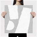 Picture of Grayscale I _GroupedProduct_Square_Canvas_