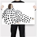 Picture of Lady Polka Dot _GroupedProduct_Rectangle_Landscape_Canvas_