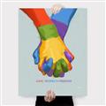 Picture of Rainbow Hands _GroupedProduct_Rectangle_Portrait_Canvas_