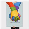 Picture of Rainbow Hands _GroupedProduct_Rectangle_Portrait_Canvas_