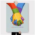 Picture of Rainbow Hands _GroupedProduct_Rectangle_Portrait_Canvas_