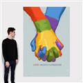 Picture of Rainbow Hands _GroupedProduct_Rectangle_Portrait_Canvas_