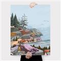 Picture of Coastal Feel I _GroupedProduct_Rectangle_Portrait_Canvas_