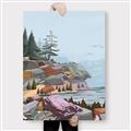 Picture of Coastal Feel I _GroupedProduct_Rectangle_Portrait_Canvas_