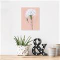 Picture of Single White Flower _GroupedProduct_Rectangle_Portrait_Canvas_