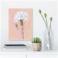 Picture of Single White Flower _GroupedProduct_Rectangle_Portrait_Canvas_