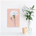 Picture of Single White Flower _GroupedProduct_Rectangle_Portrait_Canvas_