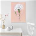 Picture of Single White Flower _GroupedProduct_Rectangle_Portrait_Canvas_