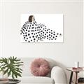Picture of Lady Polka Dot _GroupedProduct_Rectangle_Landscape_Canvas_
