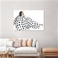 Picture of Lady Polka Dot _GroupedProduct_Rectangle_Landscape_Canvas_
