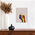 Picture of Rainbow Fist _GroupedProduct_Rectangle_Portrait_Canvas_