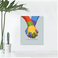 Picture of Rainbow Hands _GroupedProduct_Rectangle_Portrait_Canvas_