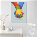 Picture of Rainbow Hands _GroupedProduct_Rectangle_Portrait_Canvas_