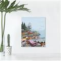 Picture of Coastal Feel I _GroupedProduct_Rectangle_Portrait_Canvas_