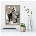 Picture of Newsprint Love _GroupedProduct_Rectangle_Portrait_Canvas_Framed_