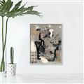 Picture of Newsprint Love _GroupedProduct_Rectangle_Portrait_Canvas_Framed_