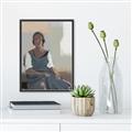 Picture of Sitting Solo _GroupedProduct_Rectangle_Portrait_Canvas_Framed_