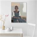 Picture of Sitting Solo _GroupedProduct_Rectangle_Portrait_Canvas_Framed_