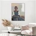 Picture of Sitting Solo _GroupedProduct_Rectangle_Portrait_Canvas_Framed_
