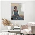 Picture of Sitting Solo _GroupedProduct_Rectangle_Portrait_Canvas_Framed_