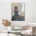 Picture of Sitting Solo _GroupedProduct_Rectangle_Portrait_Canvas_Framed_
