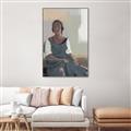 Picture of Sitting Solo _GroupedProduct_Rectangle_Portrait_Canvas_Framed_