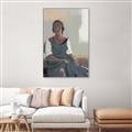 Picture of Sitting Solo _GroupedProduct_Rectangle_Portrait_Canvas_Framed_