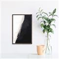 Picture of Black Space I _GroupedProduct_Rectangle_Portrait_Canvas_Framed_
