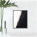 Picture of Black Space I _GroupedProduct_Rectangle_Portrait_Canvas_Framed_