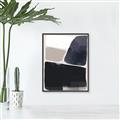 Picture of Black Space II _GroupedProduct_Rectangle_Portrait_Canvas_Framed_