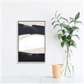 Picture of Black Space III _GroupedProduct_Rectangle_Portrait_Canvas_Framed_