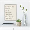 Picture of The Plan _GroupedProduct_Rectangle_Portrait_Canvas_Framed_
