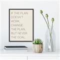 Picture of The Plan _GroupedProduct_Rectangle_Portrait_Canvas_Framed_