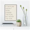 Picture of The Plan _GroupedProduct_Rectangle_Portrait_Canvas_Framed_