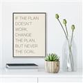 Picture of The Plan _GroupedProduct_Rectangle_Portrait_Canvas_Framed_