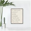 Picture of The Plan _GroupedProduct_Rectangle_Portrait_Canvas_Framed_