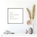 Picture of Our Love Story _GroupedProduct_Square_Canvas_Framed_