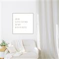 Picture of Our Love Story _GroupedProduct_Square_Canvas_Framed_