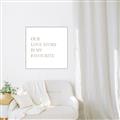 Picture of Our Love Story _GroupedProduct_Square_Canvas_Framed_