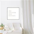 Picture of Our Love Story _GroupedProduct_Square_Canvas_Framed_