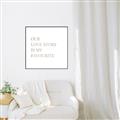 Picture of Our Love Story _GroupedProduct_Square_Canvas_Framed_