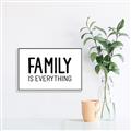Picture of Family V _GroupedProduct_Rectangle_Landscape_Canvas_Framed_