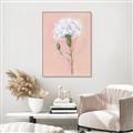 Picture of Single White Flower _GroupedProduct_Rectangle_Portrait_Canvas_Framed_