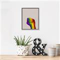 Picture of Rainbow Fist _GroupedProduct_Rectangle_Portrait_Canvas_Framed_